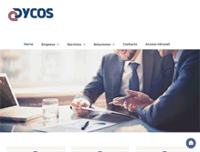 Tablet Screenshot of dycos.com.ar